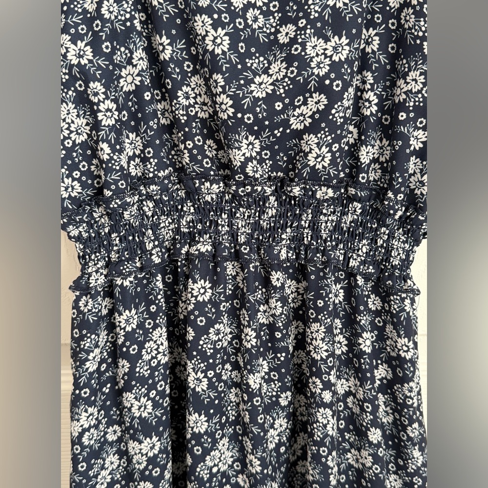 Altar'd State Navy Floral Dress - Picture 5 of 6